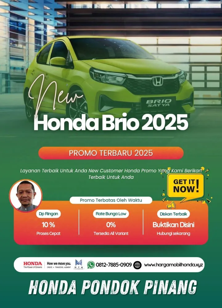 Honda Brio | Harga Honda Brio 2025